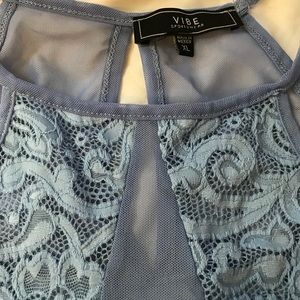 Baby Blue Lace Bodysuit